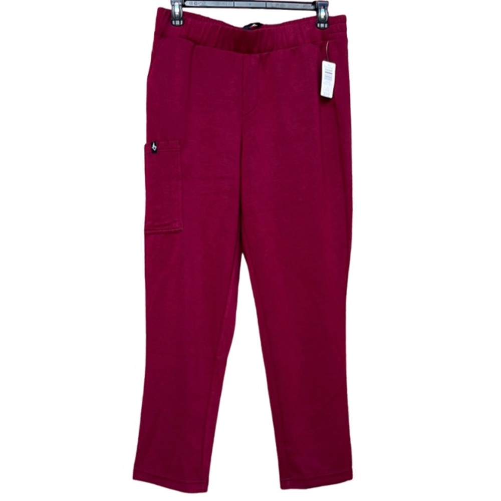 NWT Torrid 4 Scrub Bottoms Zinfandel Cupro Classic Sz 1 (1X,14-16) Lounge, Nurse